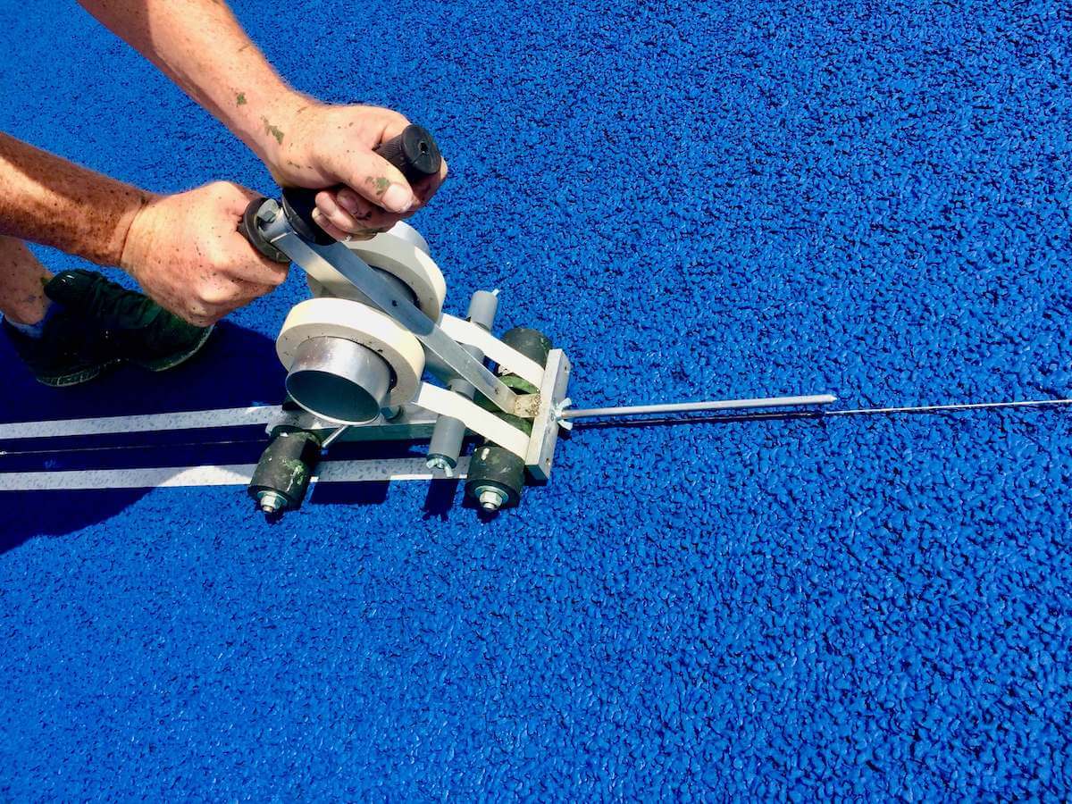 Blue Court and Line Marking Tool
